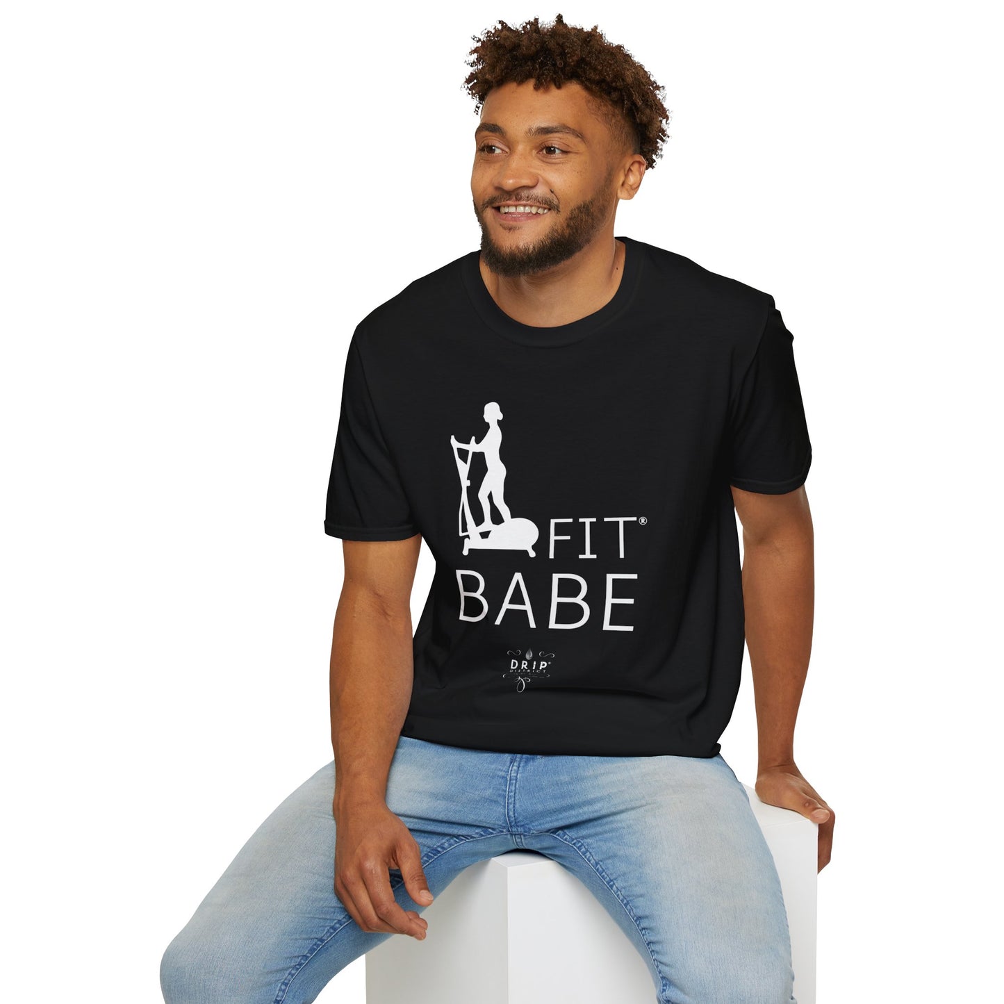 Fit Babe Gym T-shirt - Unisex Softstyle T-Shirt