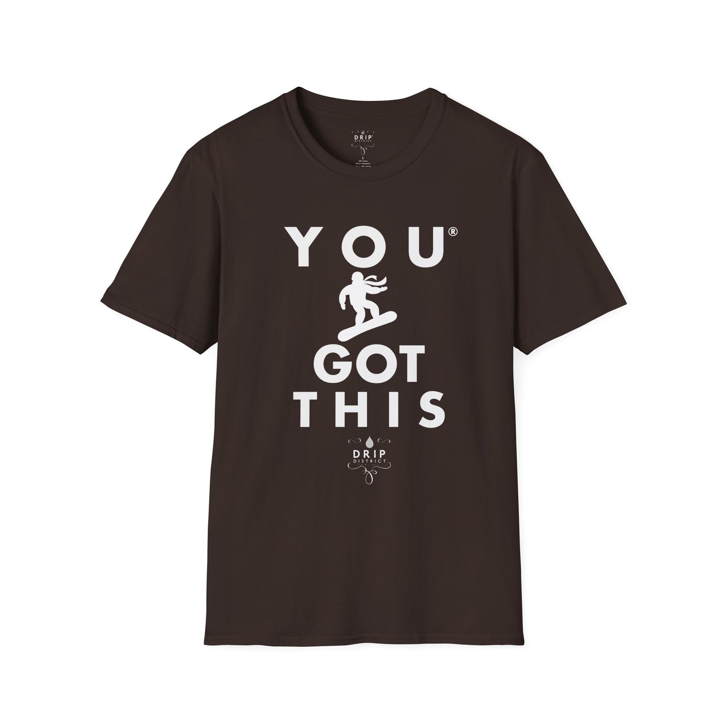 ‘You got this' v3 Ski Unisex T-Shirt Softstyle