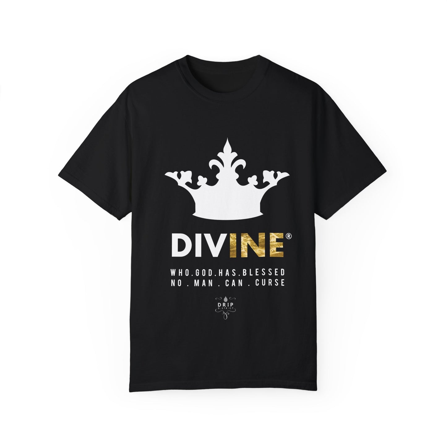 Divine Inspired Unisex Tee - white crown