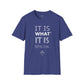 IT IS WHAT IT IS Unisex T-Shirt