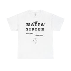 NAIJA Sister Unisex Heavy Cotton Tee